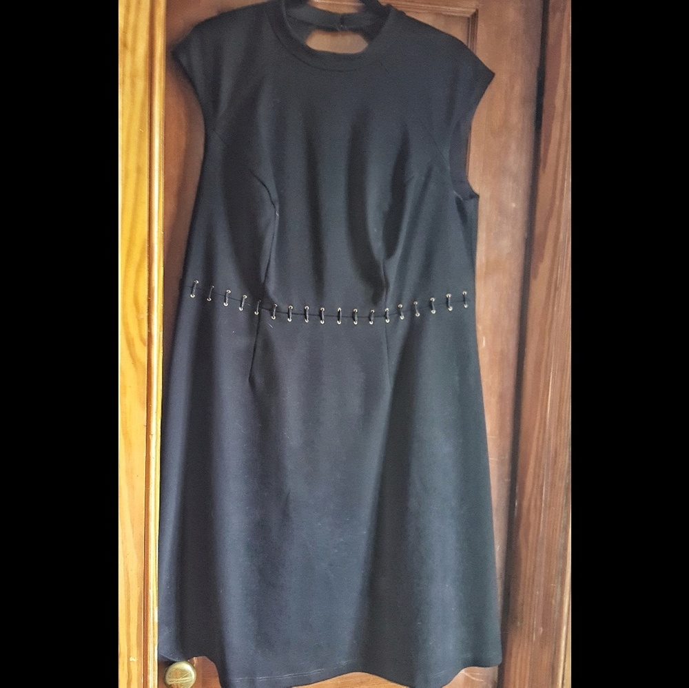 Black laced dress